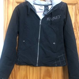 Harley-Davidson Women's Skull 3-in-1 Fleece Jacket